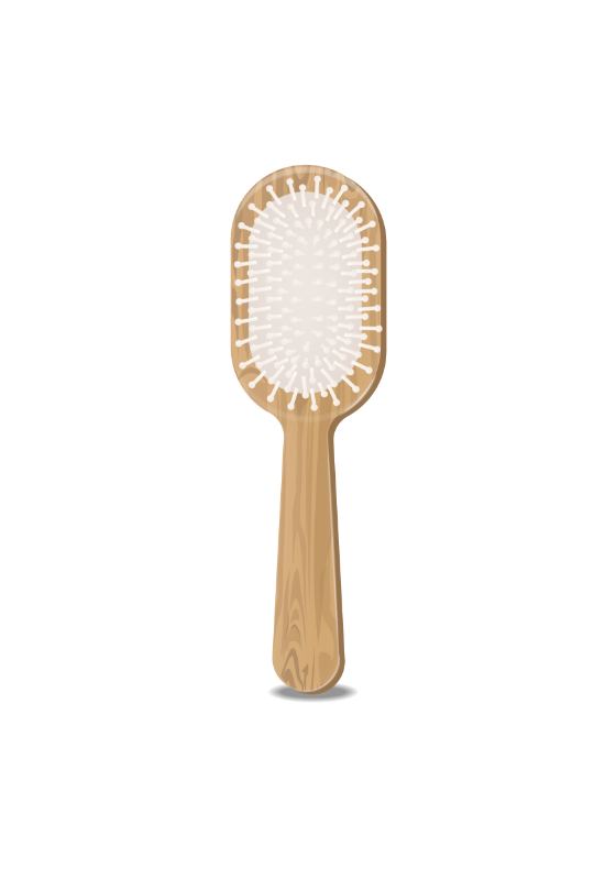 Wood Hair Brush